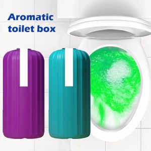 2pcs Toilet Deodorizer Bathroom Toilet Towel Box Odor Remover Toilet Bowl Cleaner Toilet Cleaning Bottle Bubble Bottle