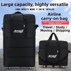 JIFANPAUL | Waterproof Foldable Travel Bag with Wheels