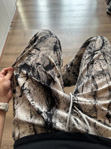 Quần Ống Đứng Bằng Lụa Băng Thấm Hút Mực Nước Mùa Hè Cho Nam Quần Ống Rộng Thoải Mái Thoáng Khí Quần Thường Ngày