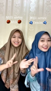 PROMO TERBARU HIJAB MILLI SERIES JOURNER SCARVES / MILI SERIES HIJAB SEGI EMPAT BY JOURNEY TERLARIS