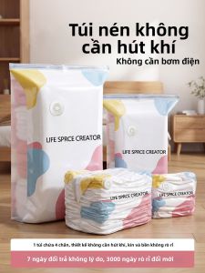 BANGNIMEIJIA | Vacuum Free Compression Bag for Quilts Clothing