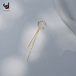 Tassel Ear Cuff No Piercing Womens Fashion Jewelry Earring Design Trendy Hanging Ear Clip on Earrings Korean Style Accessories