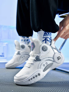 Kobe 6 Mens Basketball Shoes Winter New Wear-resistant Student Sports Shoes Shock Absorption Childrens Practical Training Shoes