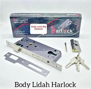 Kunci Pintu Set Komplit Ukuran Besar 25cm ENTRIVO - Handle Set Komplit Ukuran Besar Model Bulat