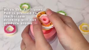【SG Seller】Scented Pods Flavoring Pods Air Scent Fruit Flavour 0 Sugar Up Plastic Water Drink Bottle with Fragrance Drink More Water