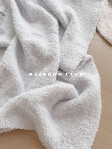 Chăn Lông Cừu Mềm Mại Dễ Thương Cho Trẻ Em Chăn Lông Cừu Nửa Thân Chăn Siesta Chăn Ôm Ba Màu Chăn Mùa Thu Đông