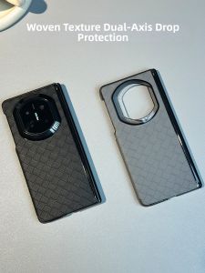 Woven Pattern Shockproof Single Back Cover for Mate X Series