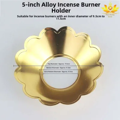 Thickened Lotus Incense Burner Tray