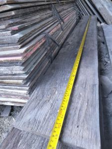 kayu jati asli bekas