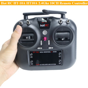 Hot RC HT-10A HT10A 2.4Ghz 10CH Remote Controller Transmission Machine F-10A F10A Receiver for RC Aircraft Vehicle Boat Drone