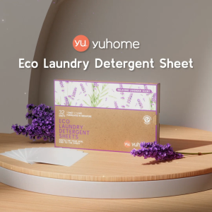 YU HOME Laundry Detergent Sheet | Eco Friendly | Premium Thick | Deep Cleaning