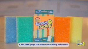 Cif Sponge Daddy Scrubber Kitchen Sponge 2 pcs
