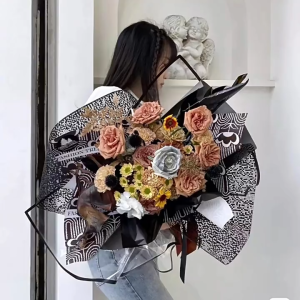 Roll 4.5 Meter Flower Mesh Korean Jaring Net Polynet Jala Buket Bunga R16