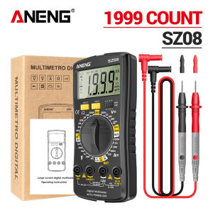 ANENG | ANENG SZ08 Ultra-Thin Digital Multimeter 1000V DC 750V AC 10A Capacitance Frequency NCV Data Hold Diode Continuity Repair Tool