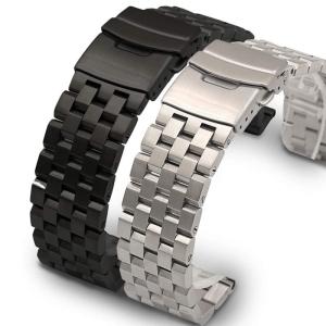 Aotelayer 18mm 20mm 22mm 24mm 26mm Width Premium Screw Connection Method Full Solid Stainless Steel Watch Band Luxury Men Women Watch Straps Flat head universal Wristband Bracelet With Tools