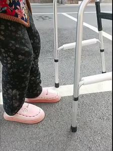 Walking Aid Mobility Assist Device for Elderly Rehabilitation