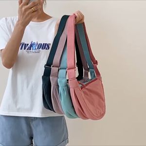 Tawii. Sling Bag Nylon bag Dumpling bag Waterproof Japanese Style High Capacity Soft Touch