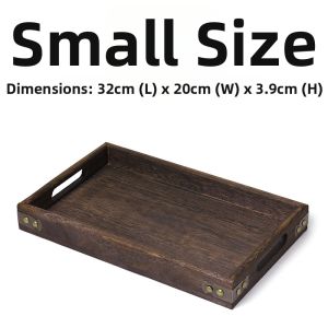 Wooden Incense and Tea Serving Tray