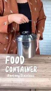 Asta Rantang Soto Bakso Mie Stainless Steel Food Container Tebal