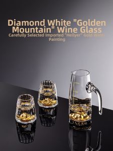 BOANG | Crystal Glass Chinese Style Wine Cup Set