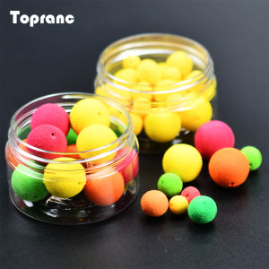 Topranc EVA Buoyancy Fishing Beads Perforation Anti-bottom Fishing European Carp Fishing Baits & Attractants Fishing Accessorie