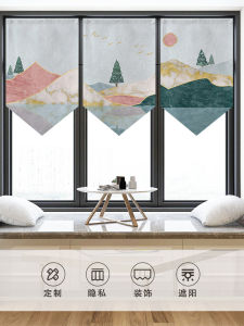 Rèm Cửa Vải Scandinavia INS Rèm Cửa Vải Ngắn Rèm Cửa Tách Biệt Rèm Cửa Hình Cờ Tam Giác Rèm Cửa Trang Trí Rèm Cửa Nửa Rèm Cửa Nhà Bếp Rèm Cửa Chống Nắng