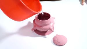 Puppy Nipple Milk Feeder Kitten Feeder with Suction Cup Pet Milk Bottle Bionic Self 4 Nipples Silicone Feed Device
