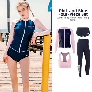 JINMIER | Slim Fit Long Sleeve Sun-Protective Quick-Dry Wetsuit for Women