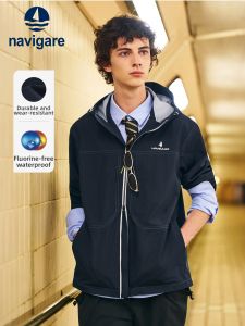 Navigare | New Loose Hooded Waterproof Jacket for Men