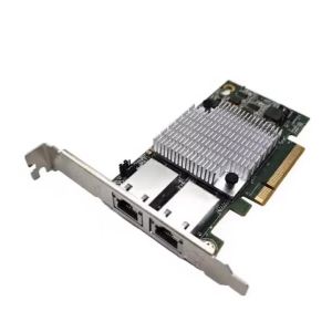 kebidumei | 10G Double Port Ethernet Card X540-T2 Chipset PCIex8 Copper RJ45 10Gbps Port Ethernet Network Extend Adapter Compatible PCIE-X16