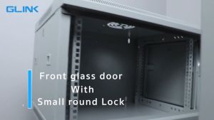 Glink Network Cabinet ตู้ Rack 6U NC6U 40CMขนาด53x40x30 CM (ลึก 40cm) สำหรับกล้องวงจรปิด ฮับสวิตซ์