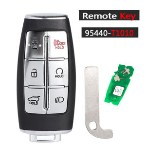 KEYECU 95440-T1000 /95440-T1010 /95440-T1200 /T1210 /T1300 433MHz Keyless-Go Remote Key Fob for Hyundai Genesis G80 2021-2024
