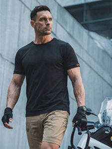Dragon Tooth | Men Tactical Quick-Drying Breathable Solid Color T-Shirt