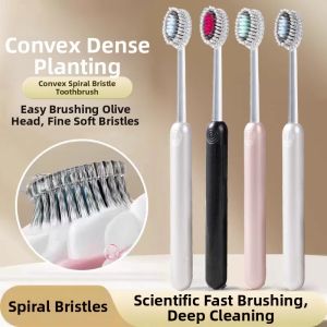 Mountain Shaped Soft Bristle Depth Cleaning Toothbrush