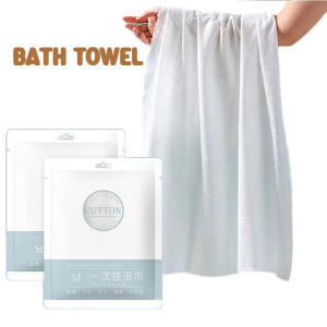 70x140cn Large Disposable Bath Towel Thick Towel Travel Quick-Drying Towel Trip Essential Shower Bathroom Towel