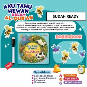 GMB Buku Anak Boardbook Aku Tahu Hewan Dalam Al-Quran