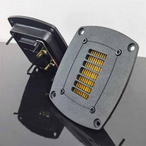 ribbon tweeter Cast iron panel  Pneumatic aluminum strip High frequency monitoring level  4ohms 100 watts