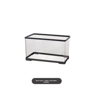 KUOTING | Small Aquarium Tabletop Eco-scaping Fish Tank