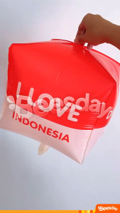 Balon Hias 17 Agustusan | Balon Bendera RI Merah Putih | Dekorasi Kemerdekaan Doff Kilap