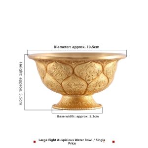 HENANSHENGZHONG | Holy Water Cup Buddhist Home Altar Offering Bowl
