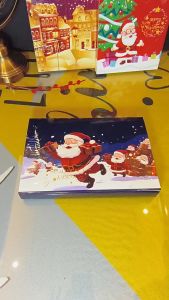 Christmas Countdown Gifts 24 Days Interesting Advent Calendar Xmas Toys Christmas Blind Boxes(Empty box)