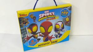 Marvel Spidey & Amazing Friends Web Spinners Activity Case With 4 Activity Books & 700+ Stickers For Kids