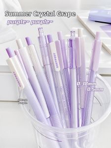 MS.BOOK | Aesthetic Push-Action Black Ballpoint Pen