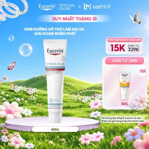 Kem dưỡng dành cho da khô ngứa & kích ứng Eucerin Omega Plus Extra Ato-Calming 40ml