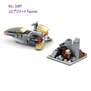 Beast Kingdom | MOC X Fighter Building Blocks Kit Bricks Classic Creative Assembling Educational Kids Toys Boys For Children Gift