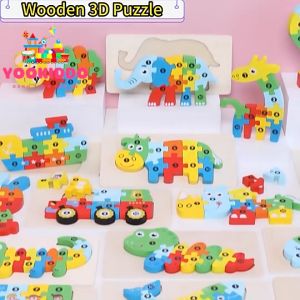 Tranh Ghép Xếp Hình 3D Kèm 10 Số Thứ Tự Bằng Gỗ - Cho Bé Nhận Biết Màu Sắc Chữ Số Và Rèn Luyện Kỹ Năng