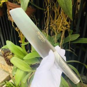 Dao thái thịt Global Nhật Bản G-5 nguyên khối không rỉ sắc bén