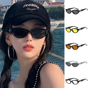 แว่นแฟชั่นเท่ๆแว่นตากันแดดกรอบกลมขแว่นตาฮิปฮอปแว่นตากันแดด ใส่ได้ทั้งผู้ชายและผู้หญิงแว่นตากันแดด ผญ MIMOON