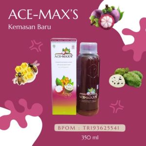 Ace Max AceMaxs Ace Maxs Jus Kulit Manggis Plus Sirsak Original