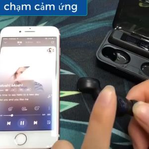 Tai nghe Bluetooth 5.0 TWS Amoi F9 Pro Nhỏ gọn thời trang  Âm Thanh Hay  Bass Chuẩn  Pin Trâu - Bảo hành 1 ĐỔI 1 từ MƯỜNG THANH ROYAL